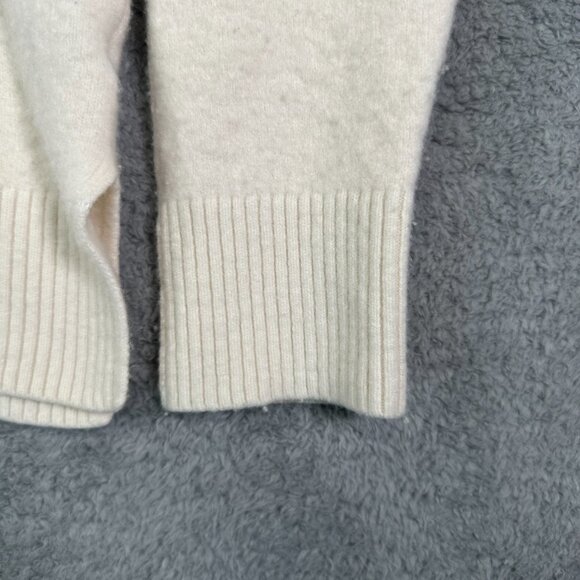 Everlane Beige Wool Crewneck Boxy Sweater Size M - Picture 6 of 12
